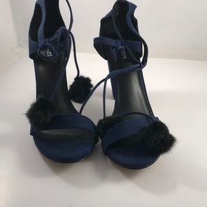 Express Pom Pom heels
